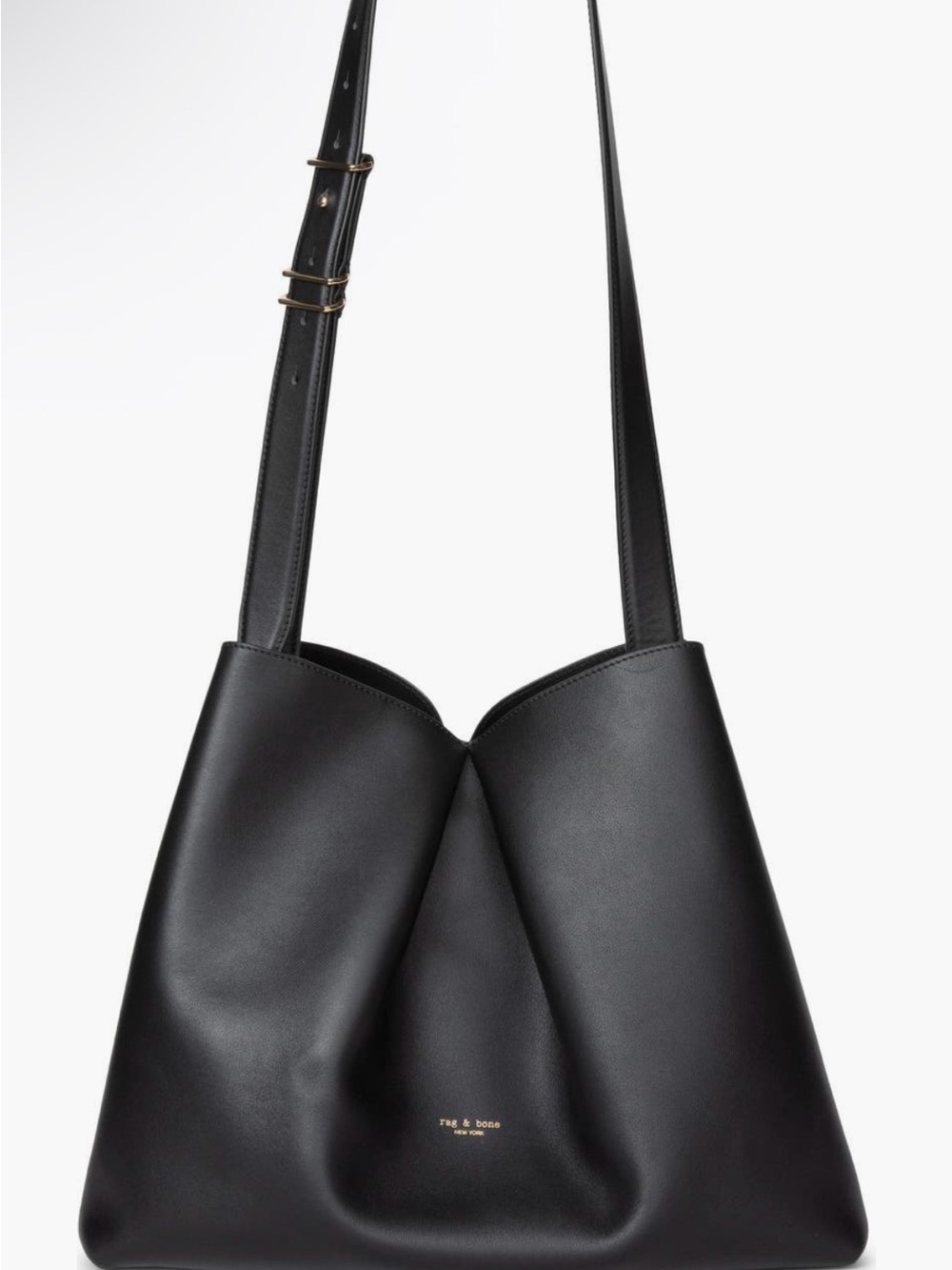 Rag & Bone Large Bloom Calf Leather Crossbody Bag NEW